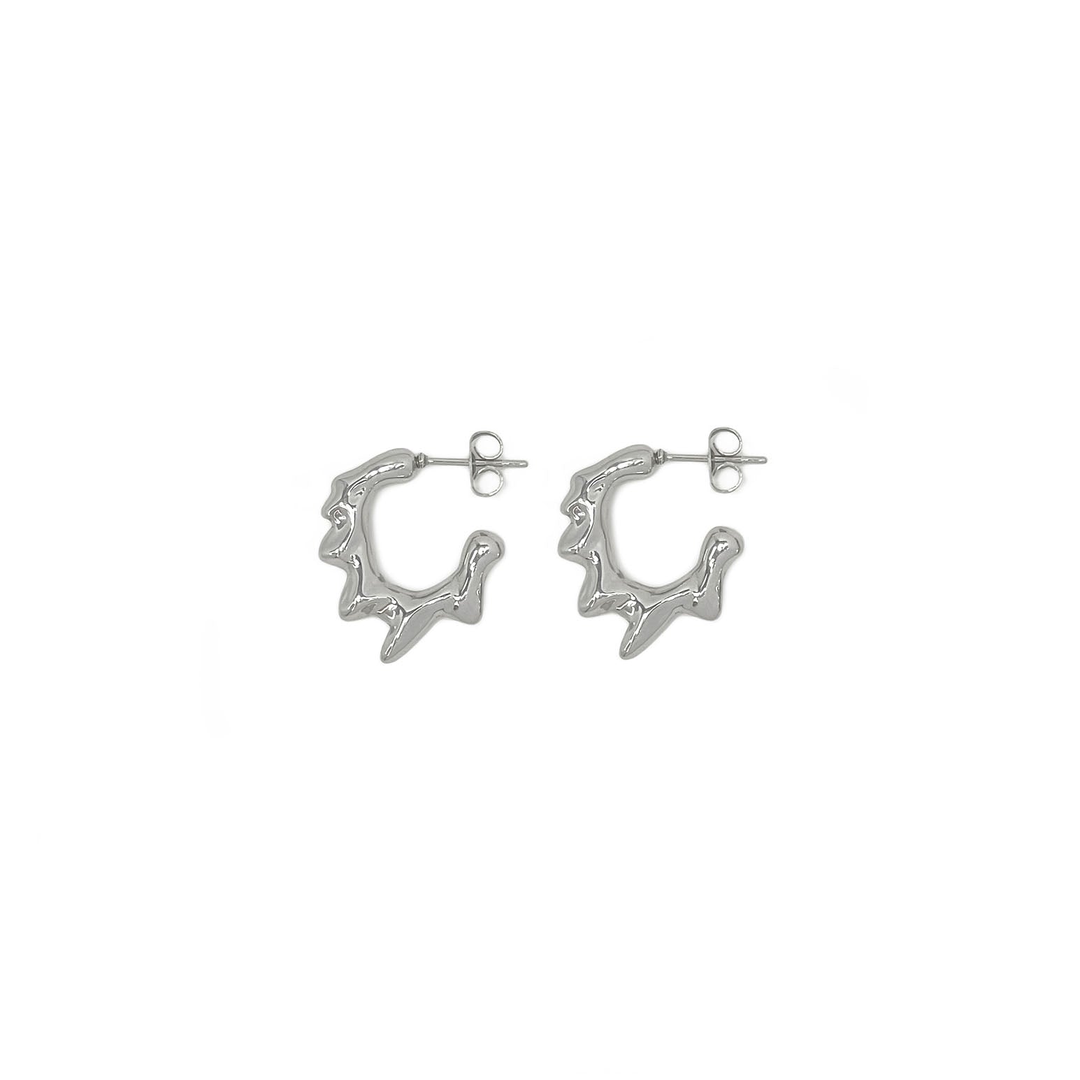 Lava Hoop Earrings